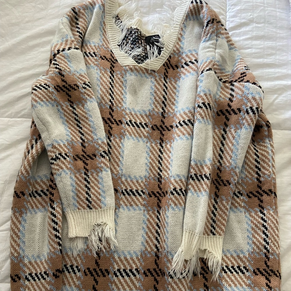 Oversized sweater dress